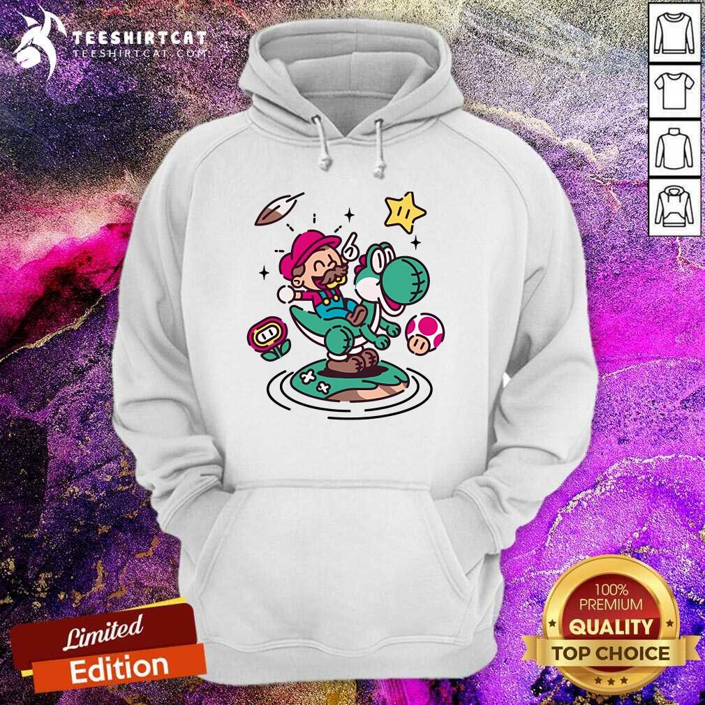 Top The Plucky Plumber Super Mario Hoodie