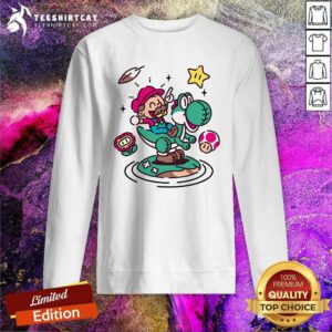 Top The Plucky Plumber Super Mario Sweatshirt