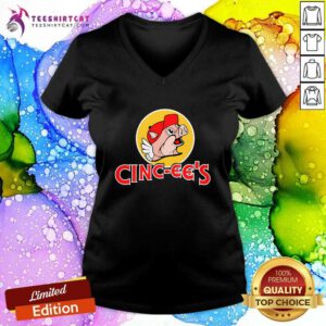 Awesome Cinc-Ee's Pig V-neck