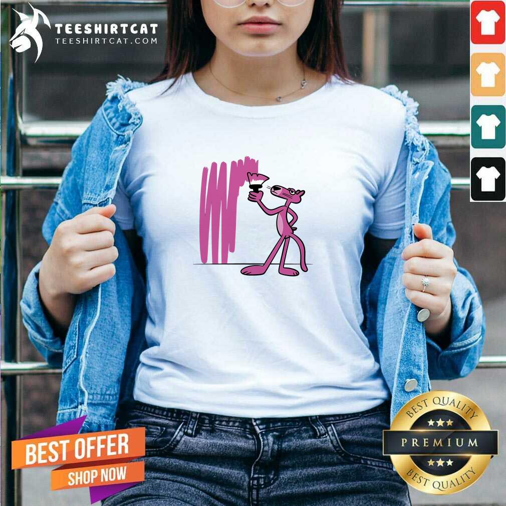 Awesome Cute Pink Painter V-neck