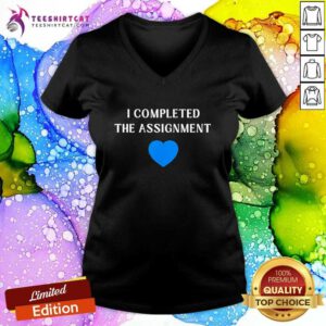 Awesome Harris Walz Blue Wave Heart Harris Walz For Vice President V-neck