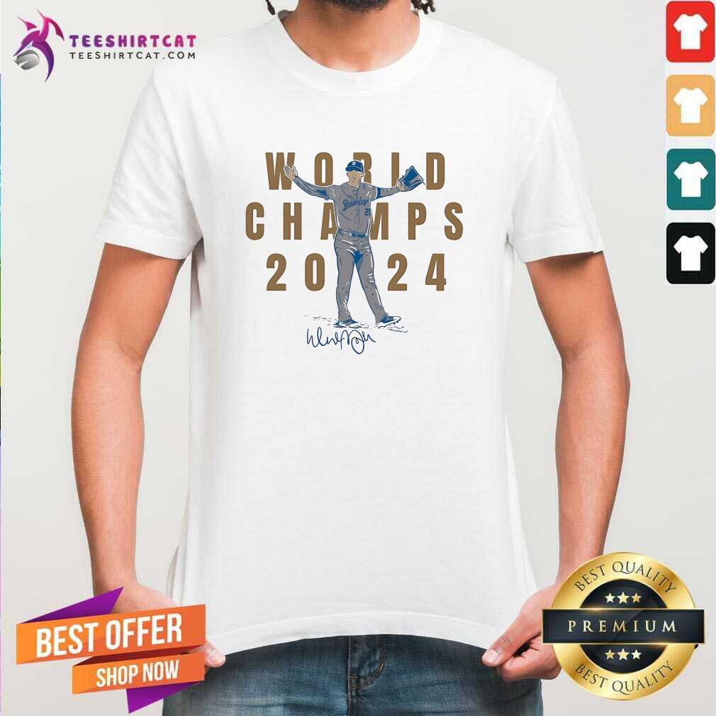 Awesome Walker Buehler The Final Out Signature T-Shirt