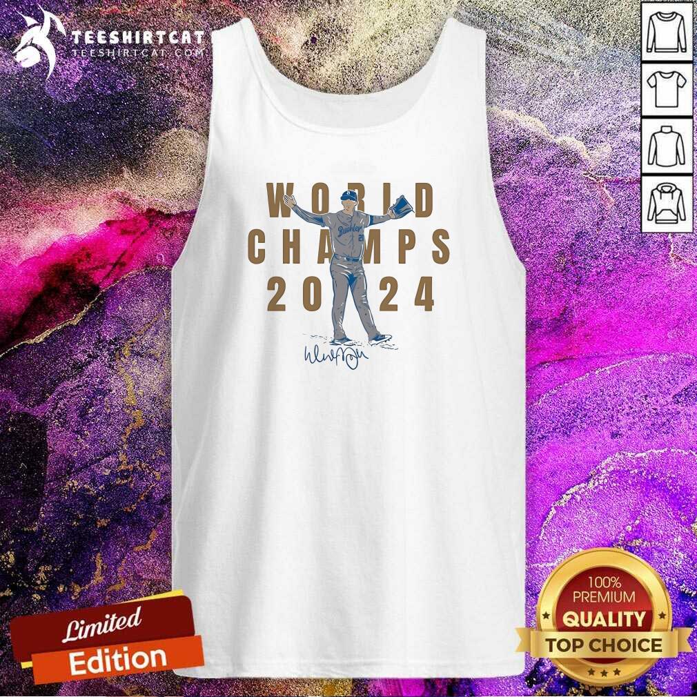 Awesome Walker Buehler The Final Out Signature Tank-top
