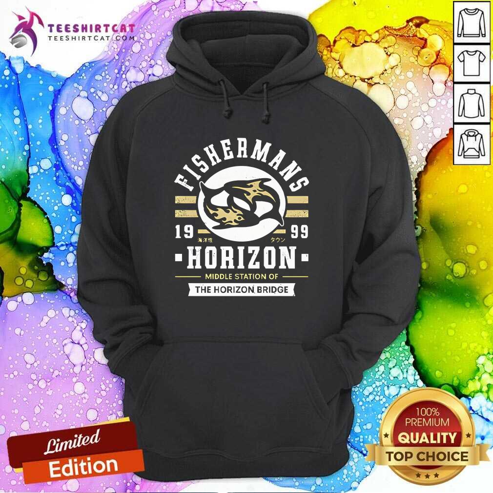 Funny Fishermans Horizon Crest 1999 Hoodie