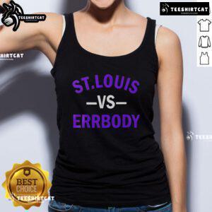Good St. Louis vs. Errbody Baltimore Ravens tank top featuring bold graphics and vibrant colors for football fans.