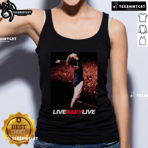 Hot Alternative Live Baby Live Tank Top featuring a trendy design perfect for summer outfits and music festival fashion.