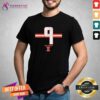 Hot Illinois Football Luke Altmyer Number Stripe T-Shirt