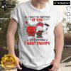 Funny Snoopy Christmas T-shirt with 'All I Want For Christmas Is You' design, perfect for holiday celebrations.