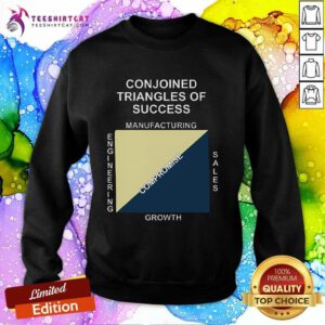 Nice Conjoined Triangles Of Success Sweatshirt