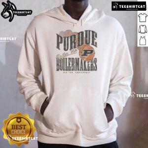 Nice Purdue Boilermakers Baller Bounce Hoodie in black with bold team logo, perfect for fans and casual wear.