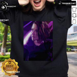 Official Alex Danvers Supergirl sweatshirt featuring vibrant colors and iconic design, perfect for fans of the series.