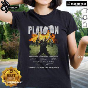 Official Phantoon Thank You For The Memories Ladies Tee showcasing a stylish design perfect for fans and casual wear.