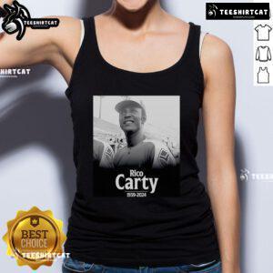 Official Rico Carty Atlanta Braves baseball tank top, celebrating the iconic player from 1939 to 2024.