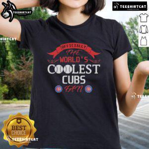 Official Chicago Cubs fan ladies tee showcasing stylish design for women cheering for their favorite MLB team.