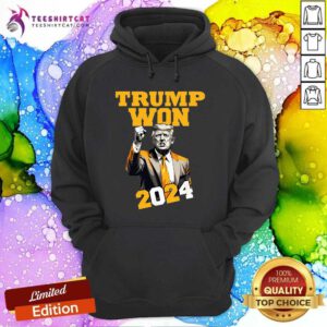 Original President Trump Trump Won 2024 Hoodie