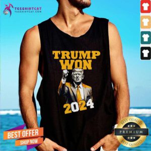 Original President Trump Trump Won 2024 Tank-top