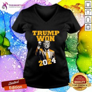 Original President Trump Trump Won 2024 V-neck