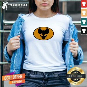 Premium Mythical Sausage Ratman Logo V-neck