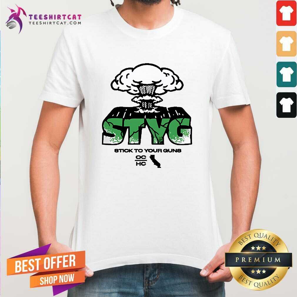Premium Stick To Your Guns World Of Pain T-Shirt