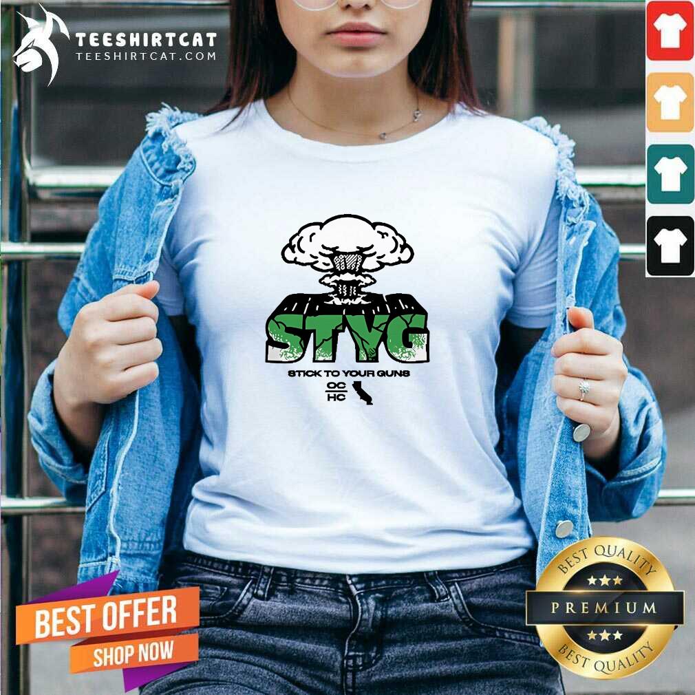Premium Stick To Your Guns World Of Pain V-neck