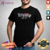 Premium Trump 2024 Retro US Flag 45 47 Trump T-Shirt