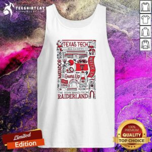 Pretty Texas Tech Red Raiders The Goin' Band From Raiderland Tank-top