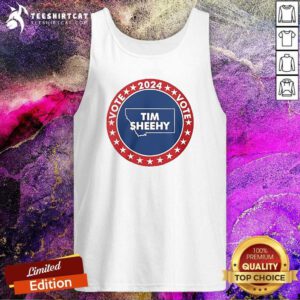 Pretty Vote Tim Sheehy Montana 2024 Us Election Souvenir Tank-top