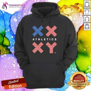 Top Jennifer Sey Xx-Xy Athletics Flag USA Hoodie