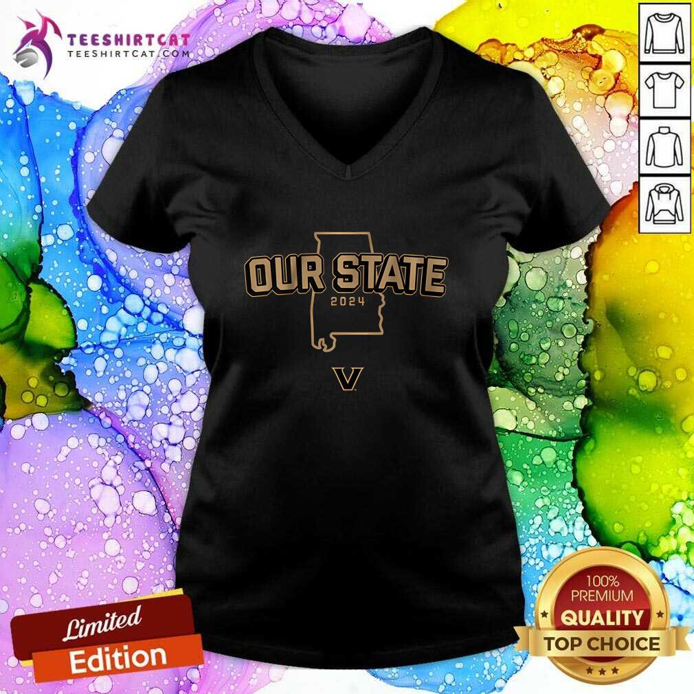 Top Vanderbilt Football Our State 2024 V-neck
