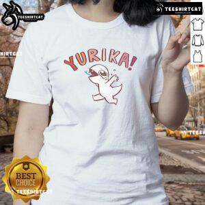 Alt Text: Cute Yurika cut and sew ladies tee featuring a stylish design and comfortable fit for everyday wear.