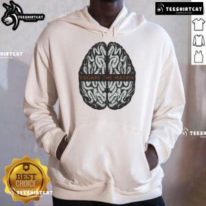 Good Escape The Matrix Brain Hoodie featuring a bold graphic design, perfect for fans of sci-fi and unique fashion.
