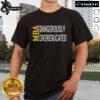 Graduation T-shirt featuring 'Good MBA Dangerously Overeducated Student' slogan, perfect for proud graduates and alumni.