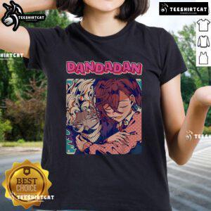 Hot Dandadan Shonen Manga Anime Ladies Tee showcasing vibrant artwork and stylish design for manga fans.