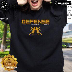Nice defense defender stick lacrosse player in a stylish sports sweatshirt, showcasing athleticism and team spirit.