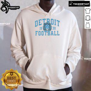 Nice Detroit Football Grit 1930 Game Day sporty hoodie featuring vintage style and classic football graphics.