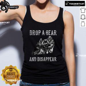 Stylish tank top featuring a motorcycle design, perfect gift for motorbike bikers and motorcycle enthusiasts.
