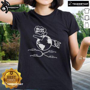 Nice Radical Tension Brain Dead California Earth Ladies Tee featuring a stylish design and comfortable fit for casual wear.