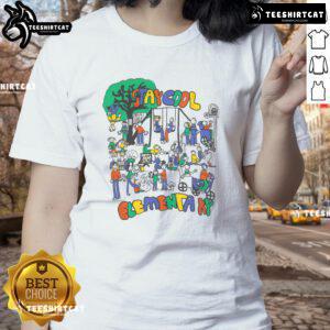 Nice Stay Cool Elementary Ladies Tee in soft fabric, perfect for casual outings and staying comfortable all day.