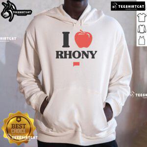 Nice The Real Housewives of New York City I Apple RHONY Hoodie featuring a stylish design for fans of the show.