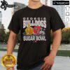 Official Georgia Bulldogs Sugar Bowl Playoff T-Shirt featuring team colors and logo, perfect for fans celebrating the game.