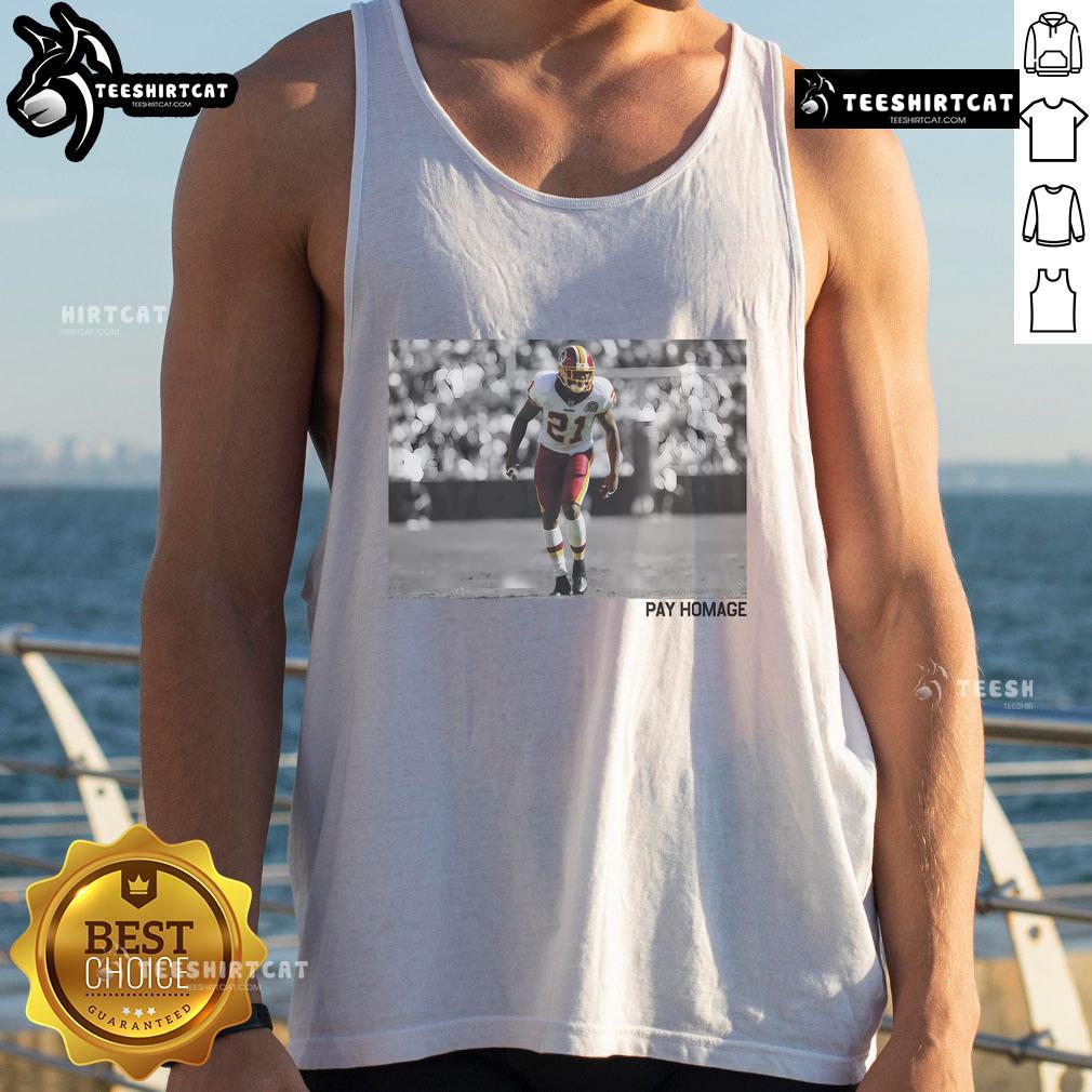Official homage Sean Taylor ash tank top for Washington Commanders fans, featuring a stylish tribute design.