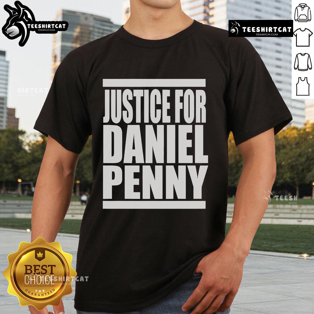Official Justice For Daniel Penny T-Shirt featuring bold graphics, supporting the movement for justice and awareness.