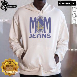 Official Mom Jeans Golden State Warriors Hoodie, stylish and cozy apparel for fans showcasing team pride.