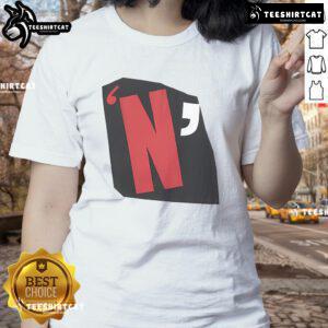 Official Neighborhood NH X Phingerin ladies tee featuring stylish design and vibrant colors for trendy casual wear.