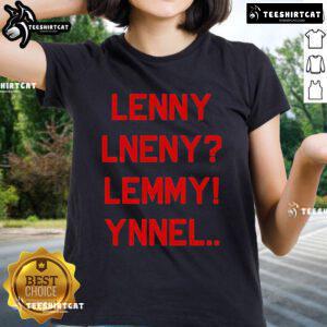 Official Red Dead Redemption Lenny Lneny Lemmy Ynnel Ladies Tee featuring vibrant graphics and stylish design for fans.