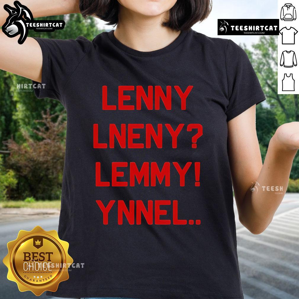 Official Red Dead Redemption Lenny Lneny Lemmy Ynnel Ladies Tee featuring vibrant graphics and stylish design for fans.