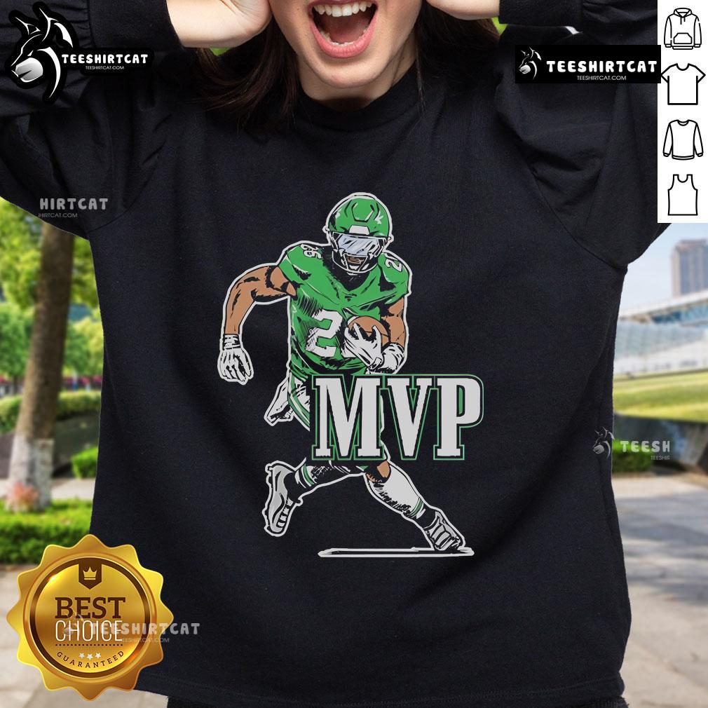 Saquon Barkley NFL sweatshirt featuring Philadelphia Eagles design from Pardon My Take collection, perfect for fans.