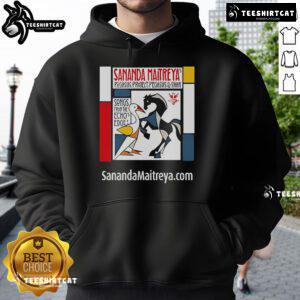 Official Sananda Maitreya Pegasus The Swan Hoodie featuring vibrant artwork and stylish design for fans and fashion lovers.