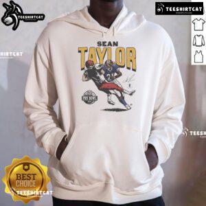 Official Sean Taylor Washington Commanders 2007 Pro Bowl caricature hoodie showcasing NFL legend's iconic style.