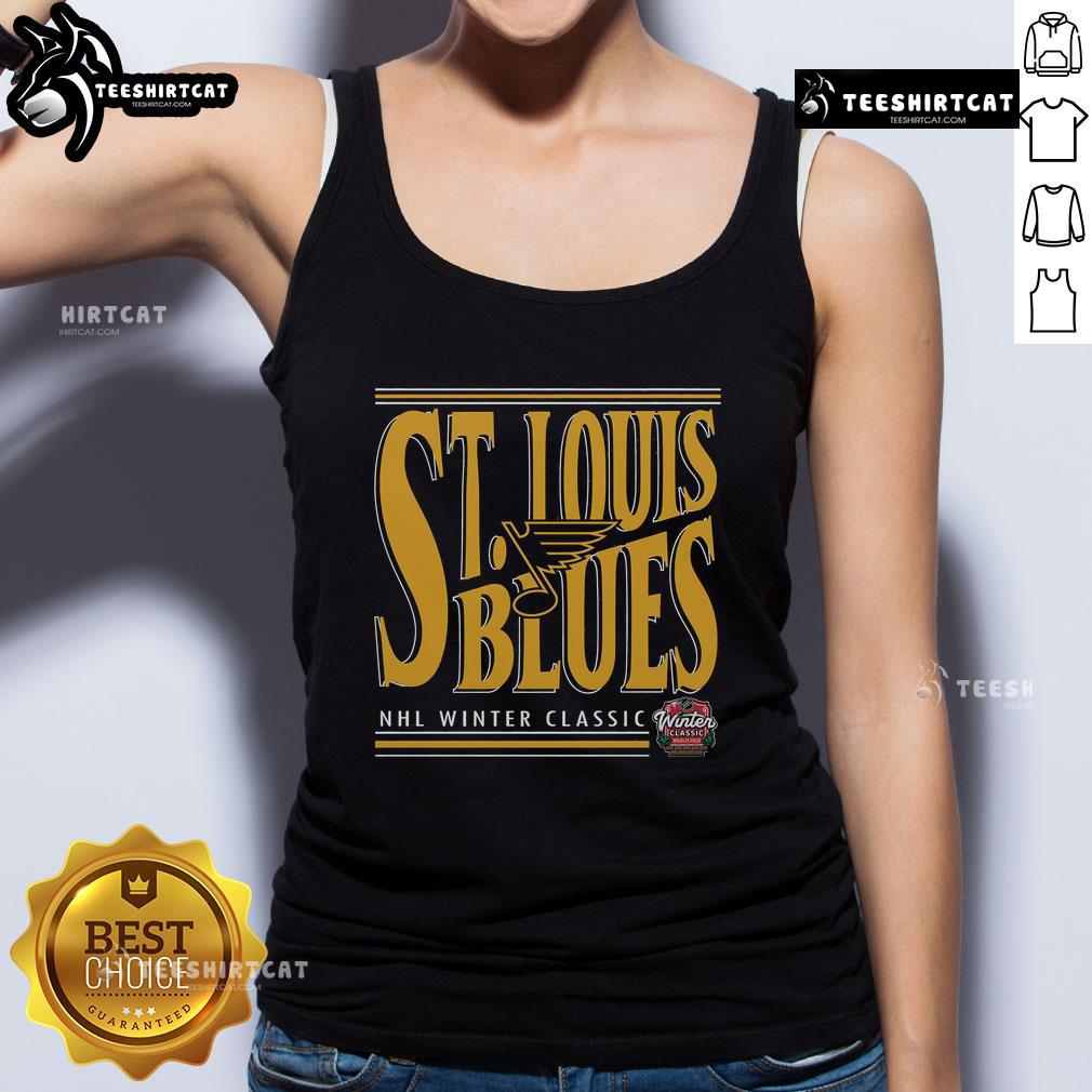 Official St. Louis 2025 NHL Winter Classic Richmond Powerhouse Tank Top showcasing team pride and stylish design.